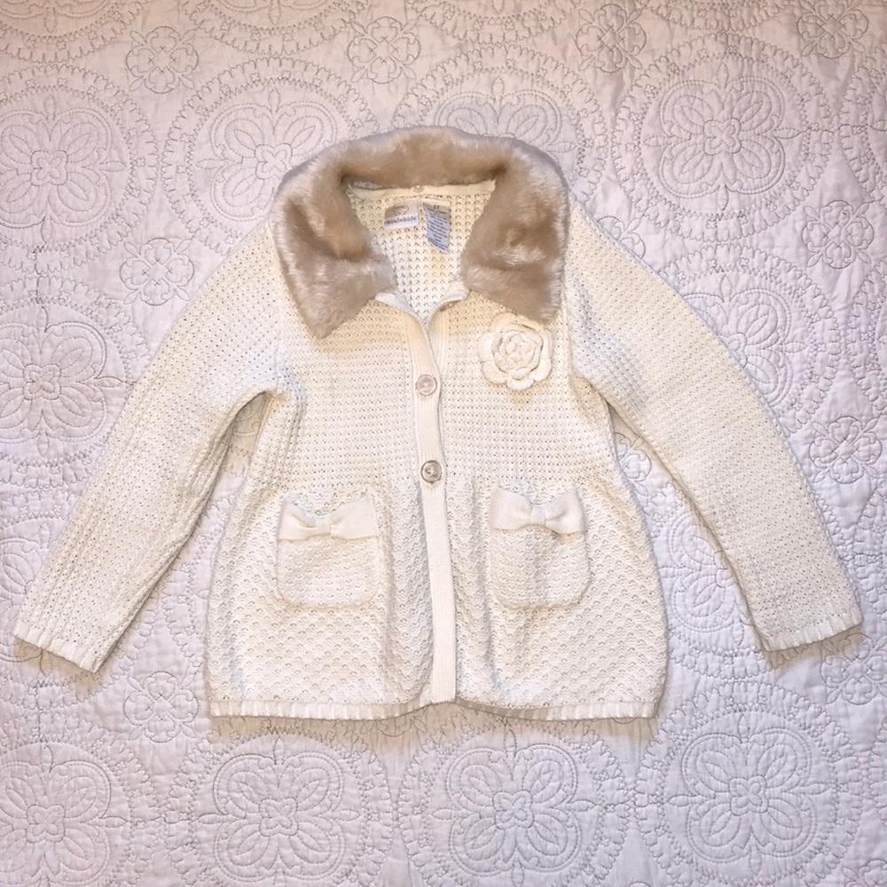 Koala Kids - Fur Collar - Sweater
